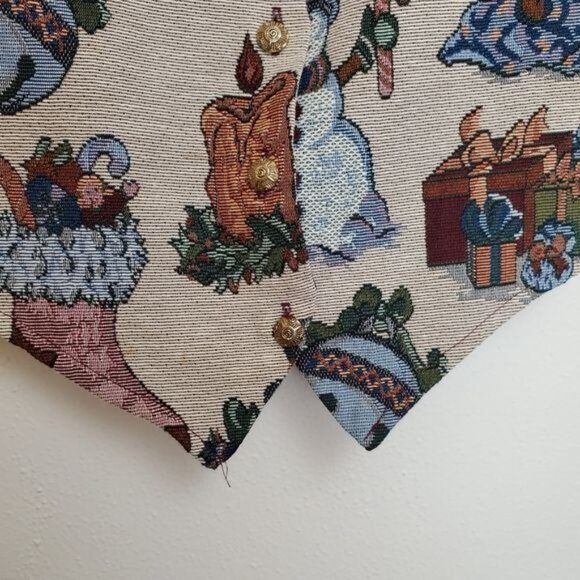 Vintage Backwood Blues Ugly Christmas Vest - Picture 8 of 11